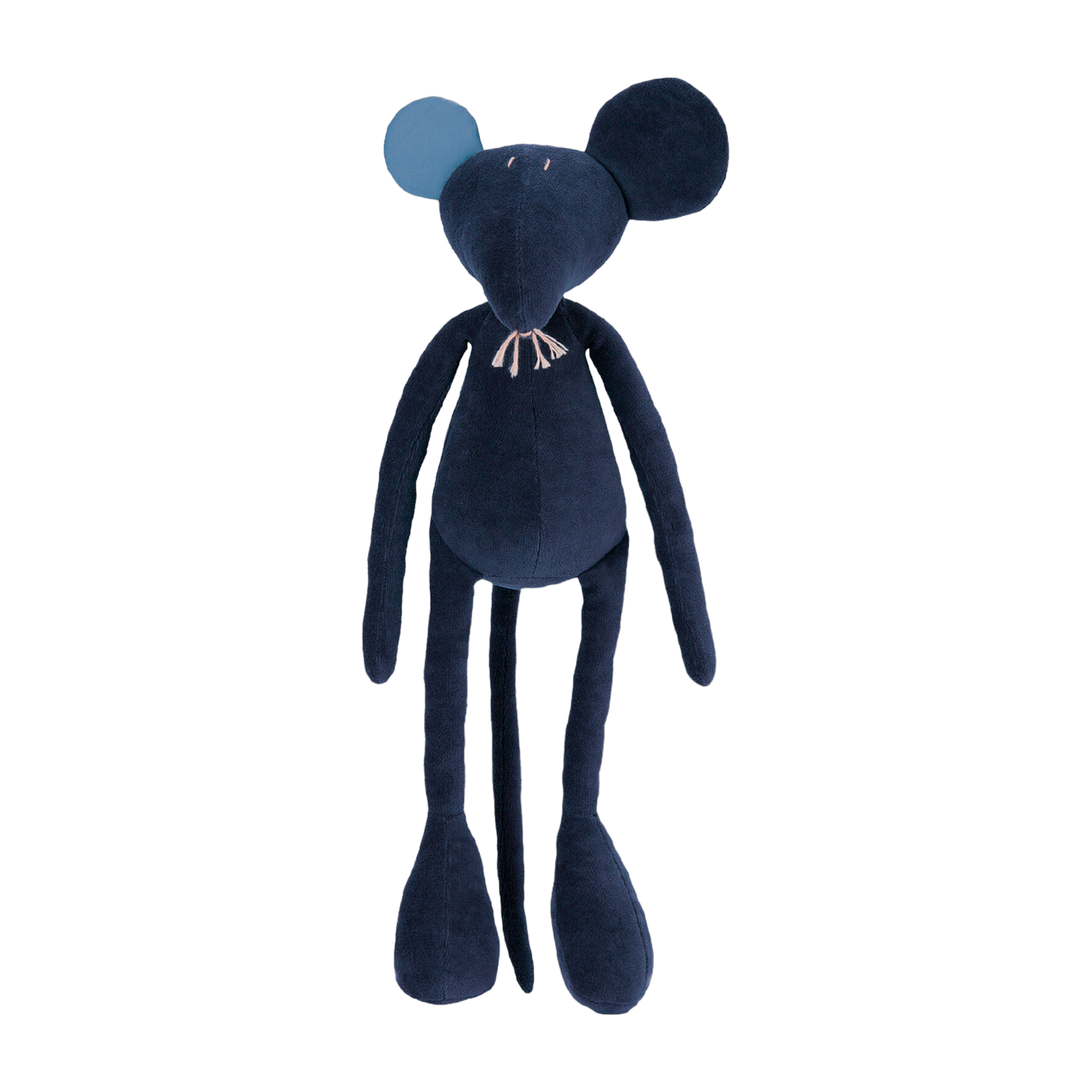 Peluche rat bleu grand Hector - Adada