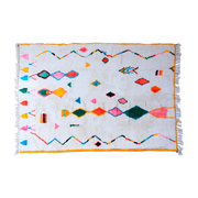 Carpet berbère in multicolor sheep wool 230x150cm 5 - THEM