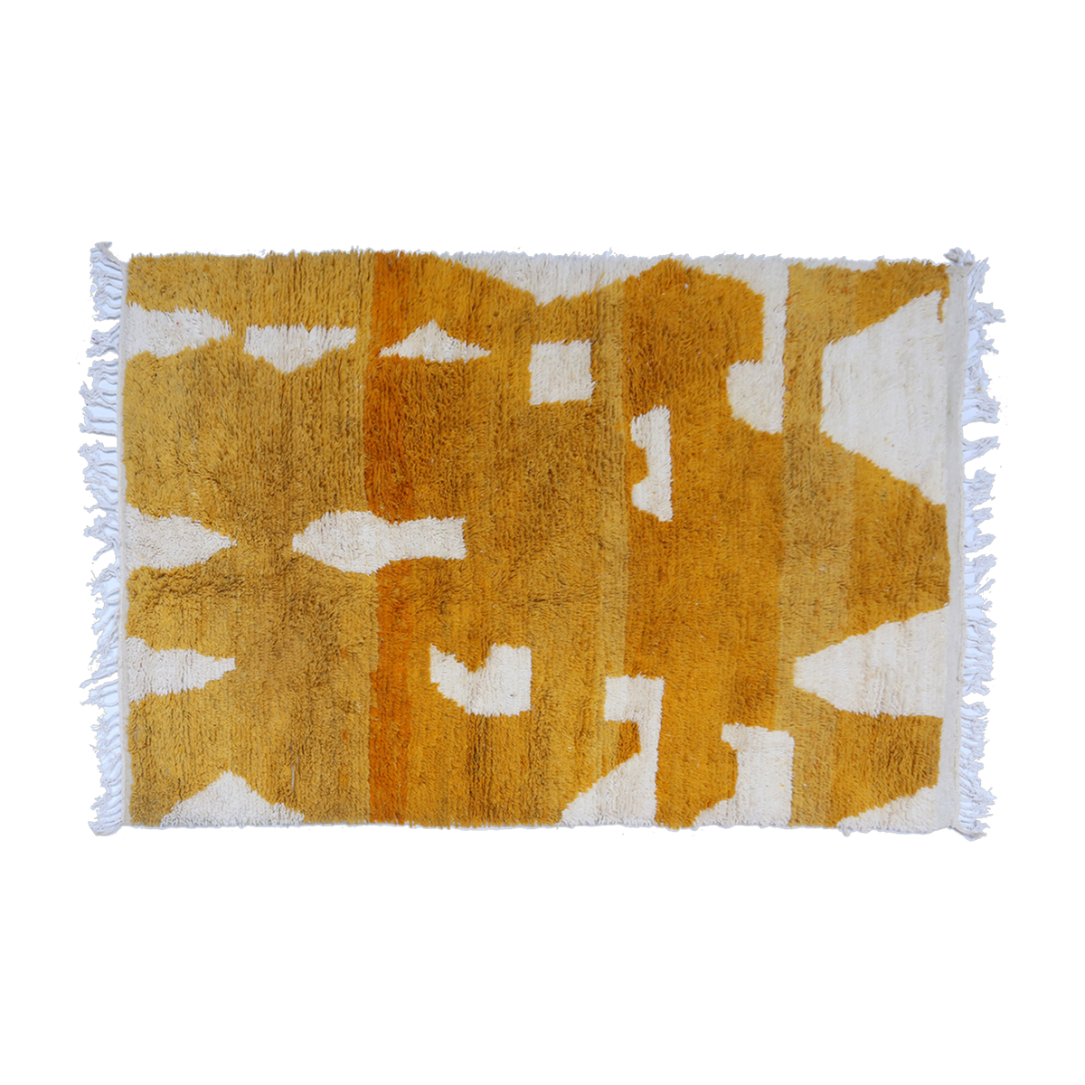 Carpet berbère in multicolor sheep wool 230x150cm 19 - THEM
