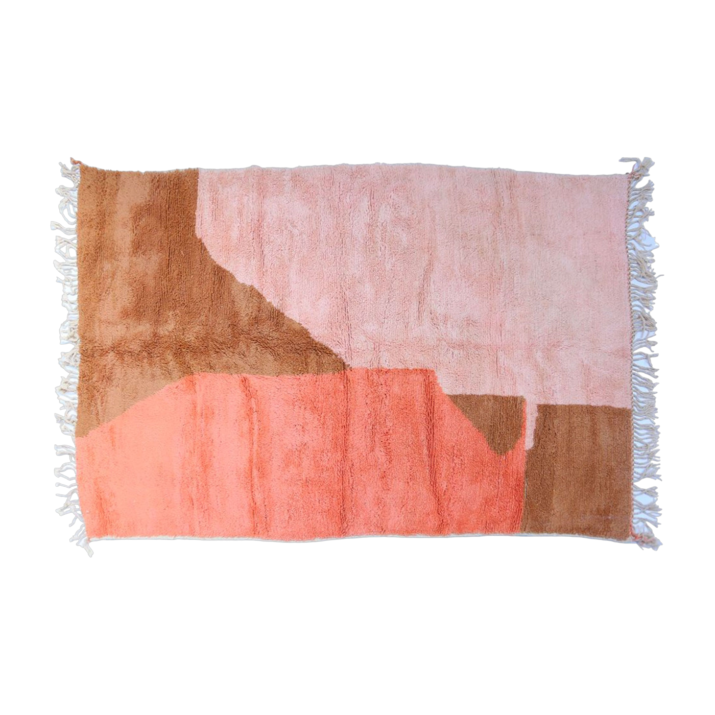 Carpet berbère in multicolored sheep wool 300x200cm 27 - THEM