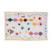 Carpet berbère in multicolored sheep wool 300x200cm 32 - THEM