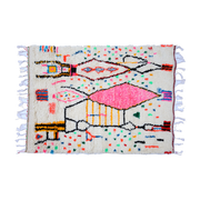 Carpet berbère in multicolor sheep wool 230x150cm 34 - THEM