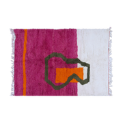 Tapis berbère en laine de mouton multicolore 230x150cm 41 - THEM