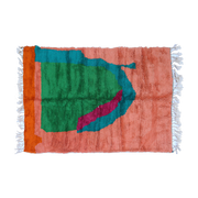 Tapis berbère en laine de mouton multicolore 250x150cm 43 - THEM
