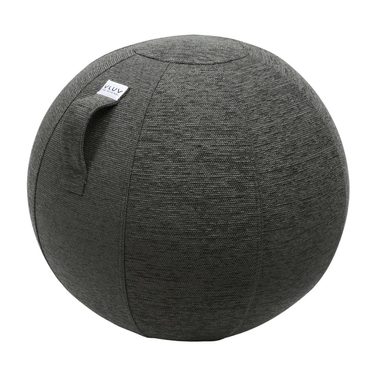 Sedia ergonomica Stov in materiale sintetico grigio scuro 60 cm - VLUV