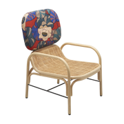 Fauteuil en rotin idris 95x76cm Plus - ORCHID EDITION