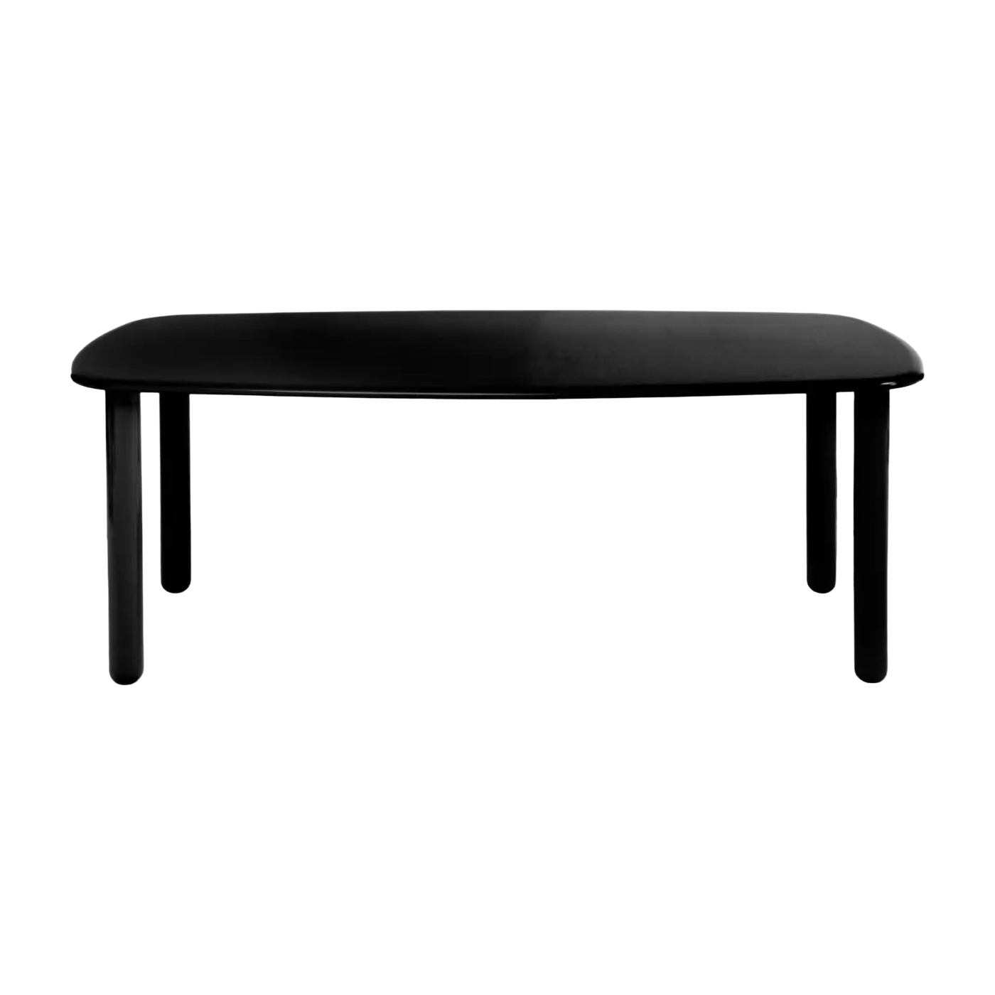 طاولة طعام من MDF أسود 180سم Tottorino - Driade