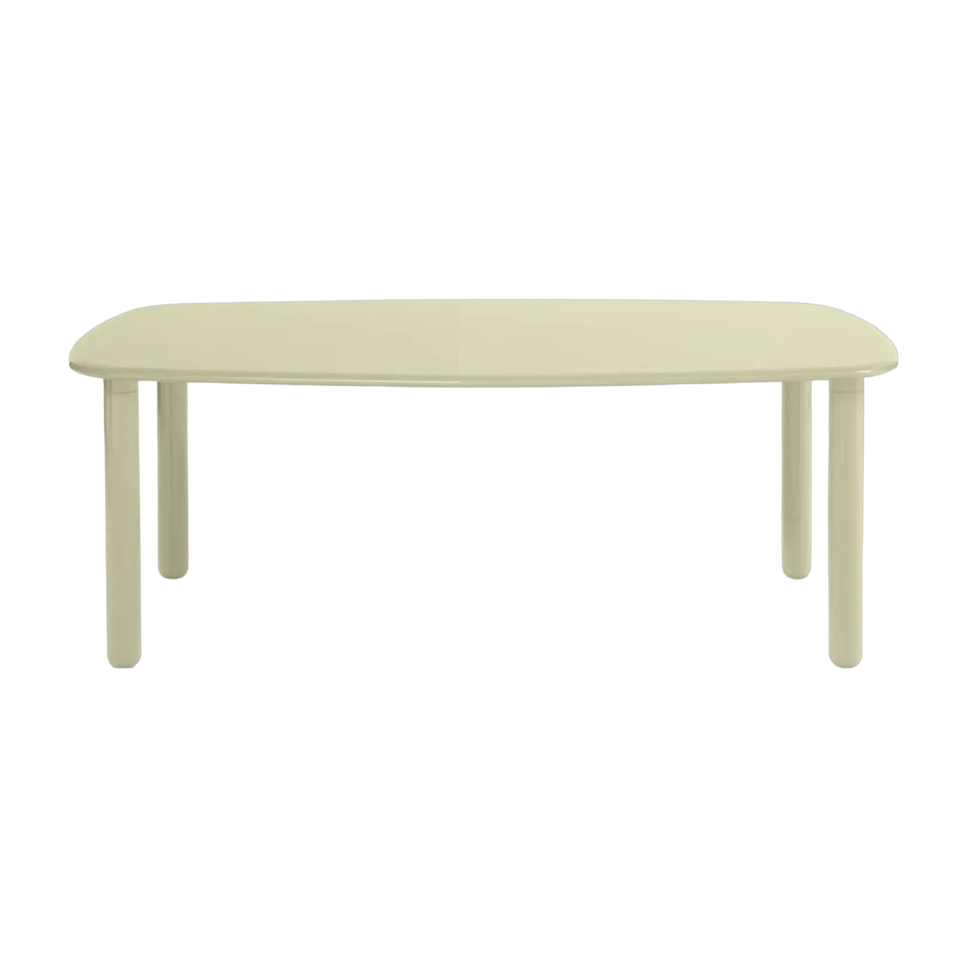 طاولة طعام من MDF أبيض لؤلؤي 180سم Tottorino - Driade