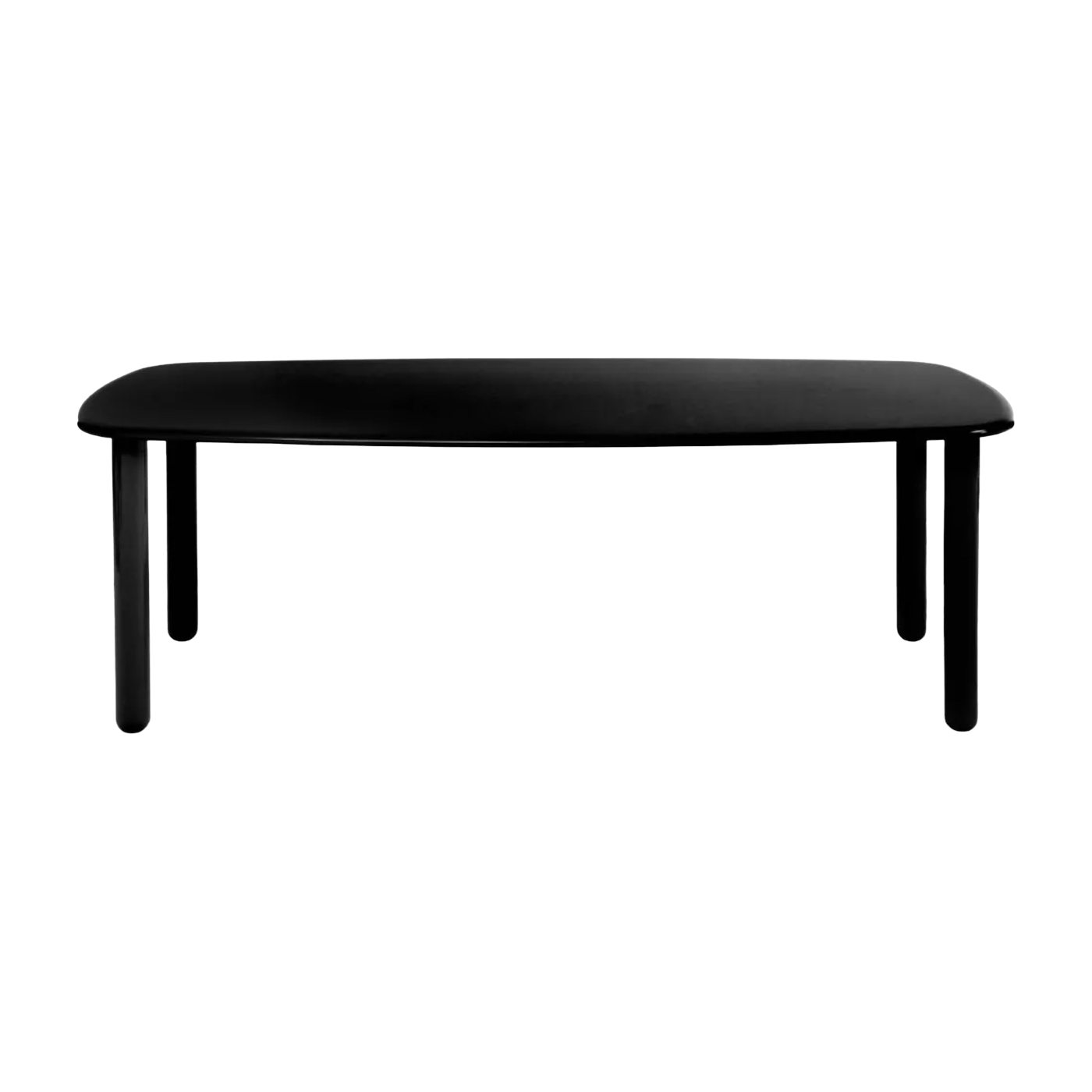 طاولة طعام من MDF أسود 220سم Tottorino - Driade
