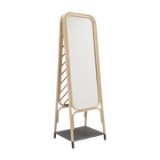 rotin Specchio a libera installazione di 163cm Panô - ORCHID EDITION