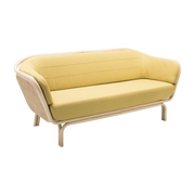 Sofa rotin und cannage senf medley 190cm Bôa -. ORCHID EDITION