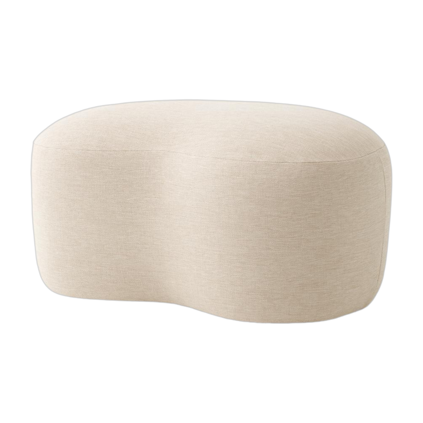 Pouf en feutre clay 011 82x57cm Margas LC5 - &tradition