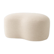 Clay 011 felt pouffe 82x57cm Margas LC5 - &tradition