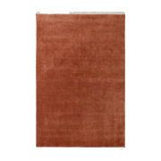 Red heather wool rug 200x300cm The Moor AP19 - &tradition