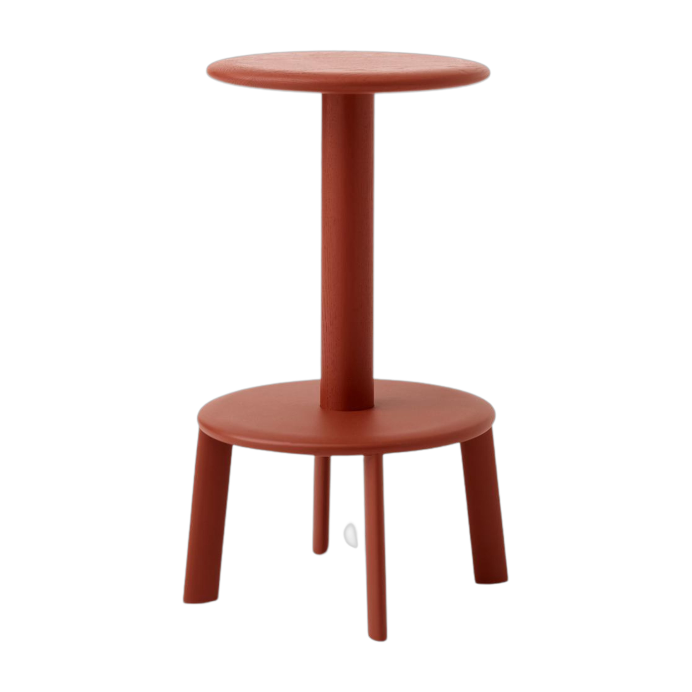 Tabouret de bar en chêne braise 65cm Massif AV39 - &tradition