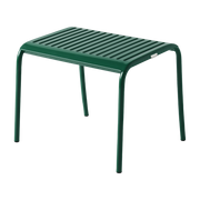 Ottoman de jardin en acier inoxydable vert mousse 38cm Patio - Tolix