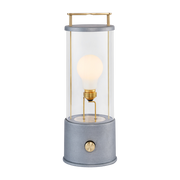 The Muse Lampada a batteria in alluminio grezzo 13, 5 x 12, 5 cm - Tala
