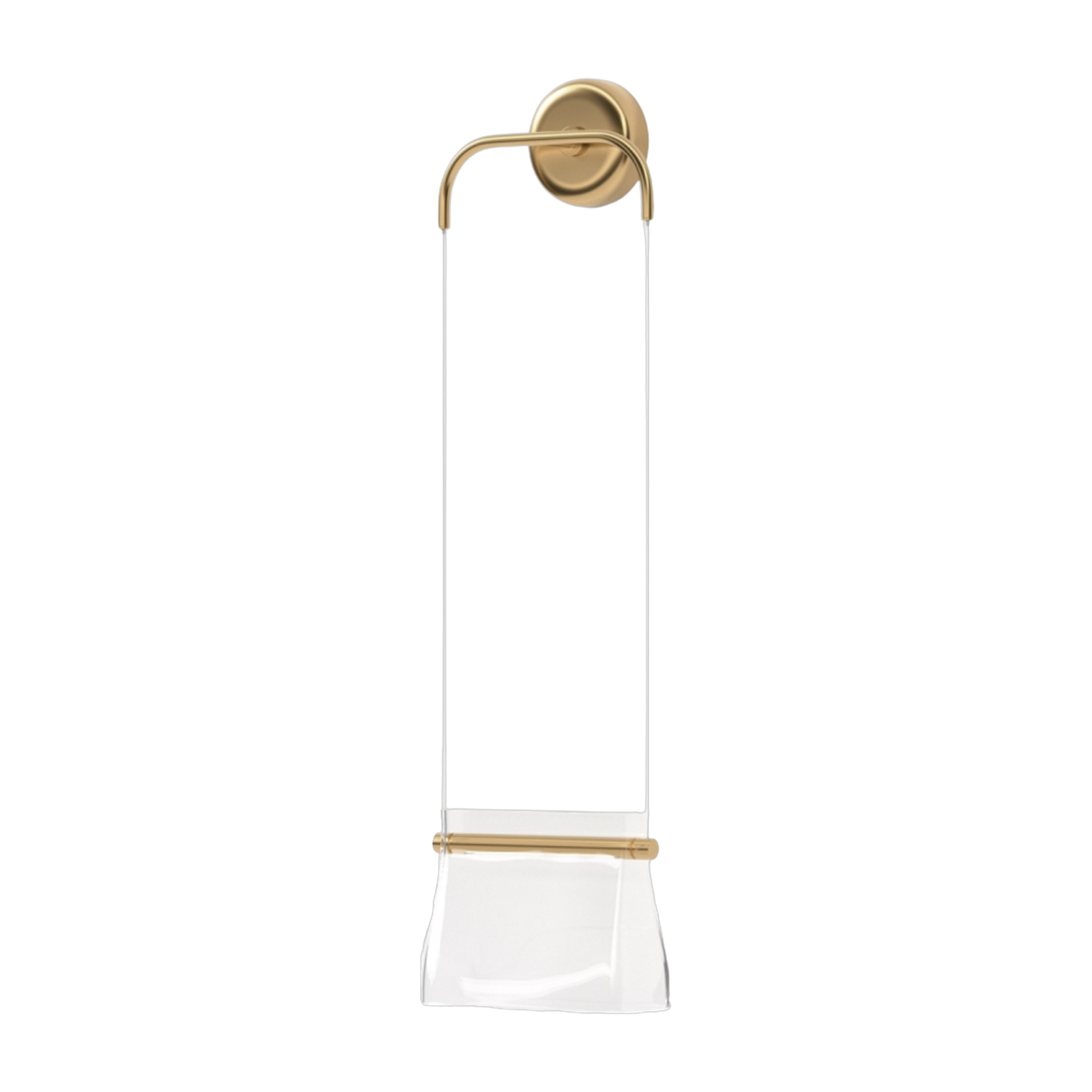 Cabaret Aplique en metal latonado y cristal 25x14, 5cm - Maytoni