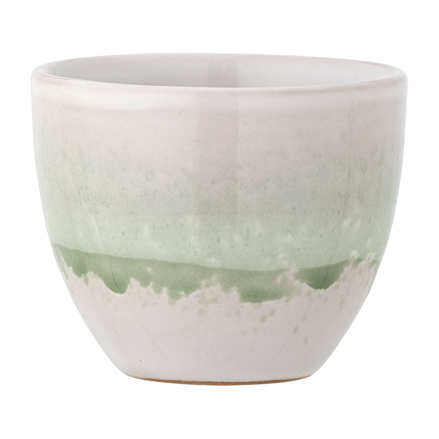 Paula Tazza in gres verde 195ml 8x7cm - Bloomingville