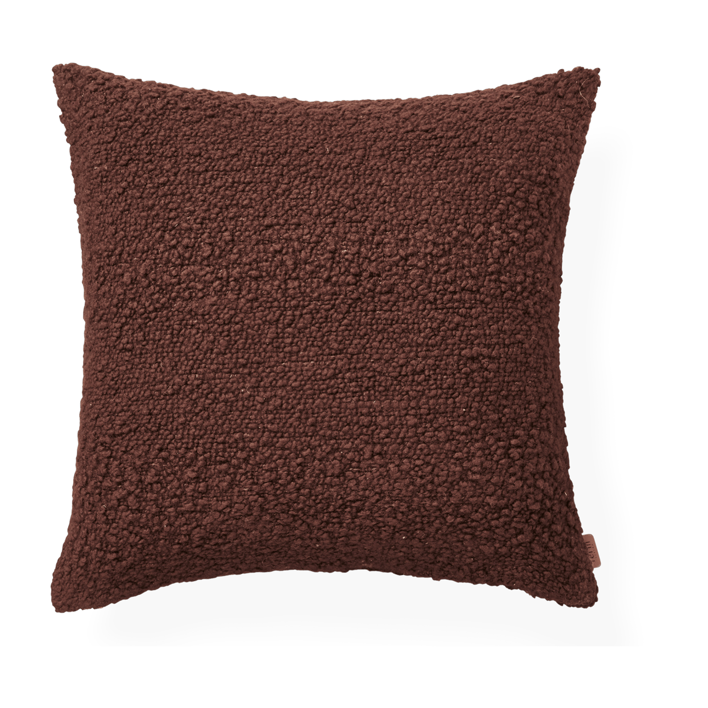 غطاء وسادة من الصوف dark pecan 50x50cm Moor - Ferm Living