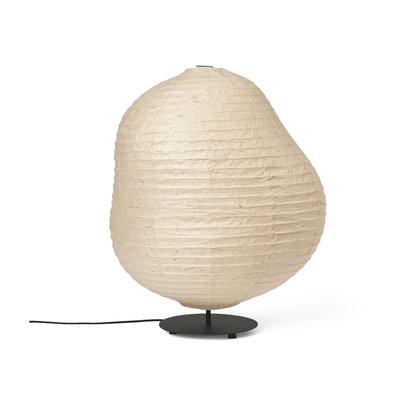 Natural washi paper floor lamp 63, 3cm Kurbis - Ferm Living