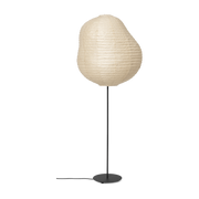 Lámpara de pie de papel washi natural 137, 6 cm Kurbis - Ferm Living