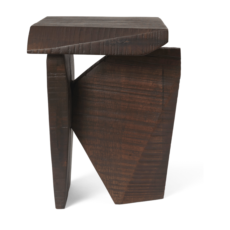Tavolino in legno di mango tinto scuro 32, 7 cm Silva - Ferm Living