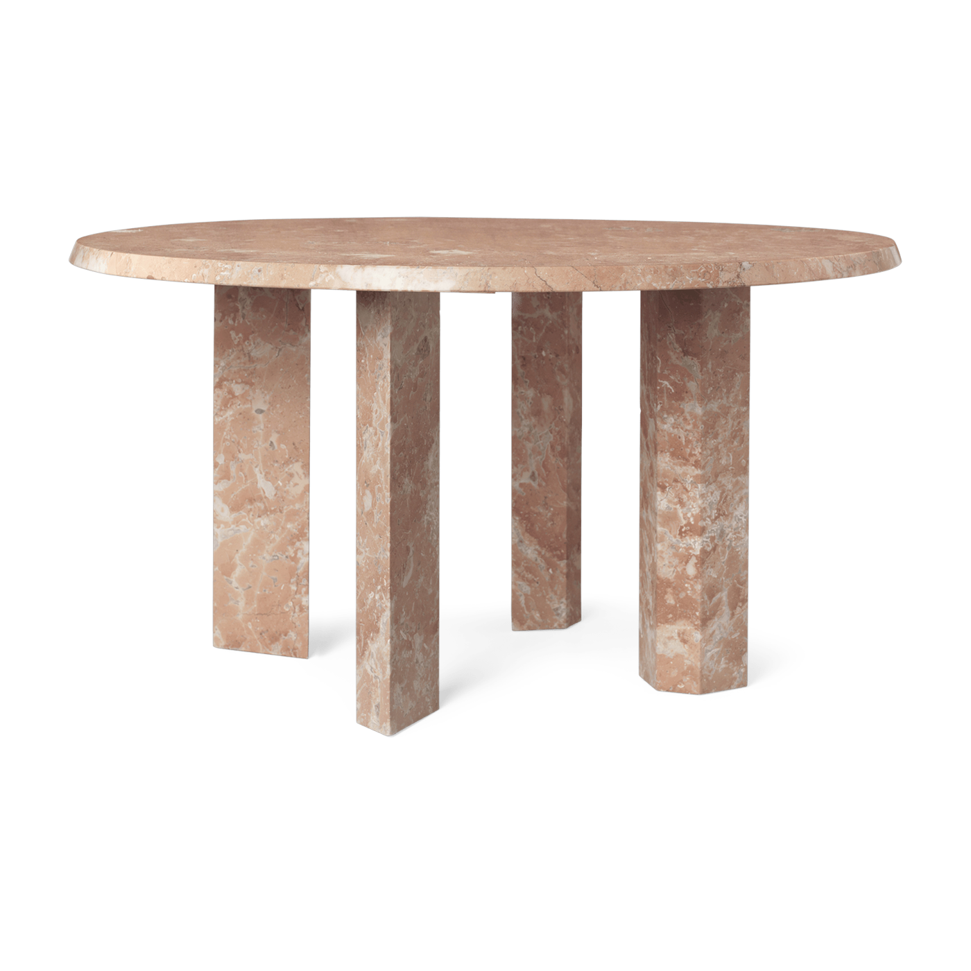marbre Tavolino da caffè in rosa 67x35cm Taula - Ferm Living