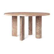 Couchtisch aus marbre rosa 67x35cm Taula -. Ferm Living