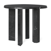 Table d'appoint en marbre noir 54,4x45cm Taula - Ferm Living