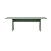 Banc en bois mdf laqué tea green 140cm Rink - Ferm Living