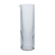 Carafe à eau en verre transparent 8,4x25,5cm Ripple - Ferm Living