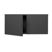 Modulares Regal aus anthrazitfarbenem, gepulvertem Stahl 91, 5x41, 6cm Punctual -. Ferm Living