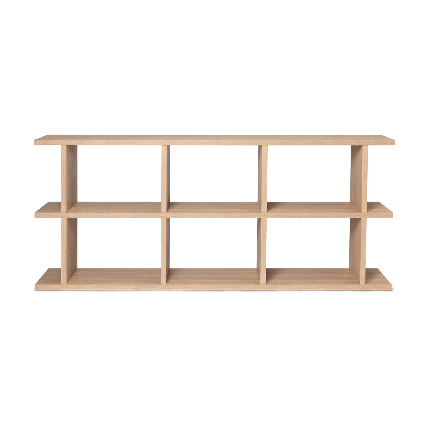 Bücherregal aus lackierter Natureiche 170x72cm Kona - -. Ferm Living