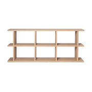 Bücherregal aus lackierter Natureiche 170x72cm Kona - -. Ferm Living