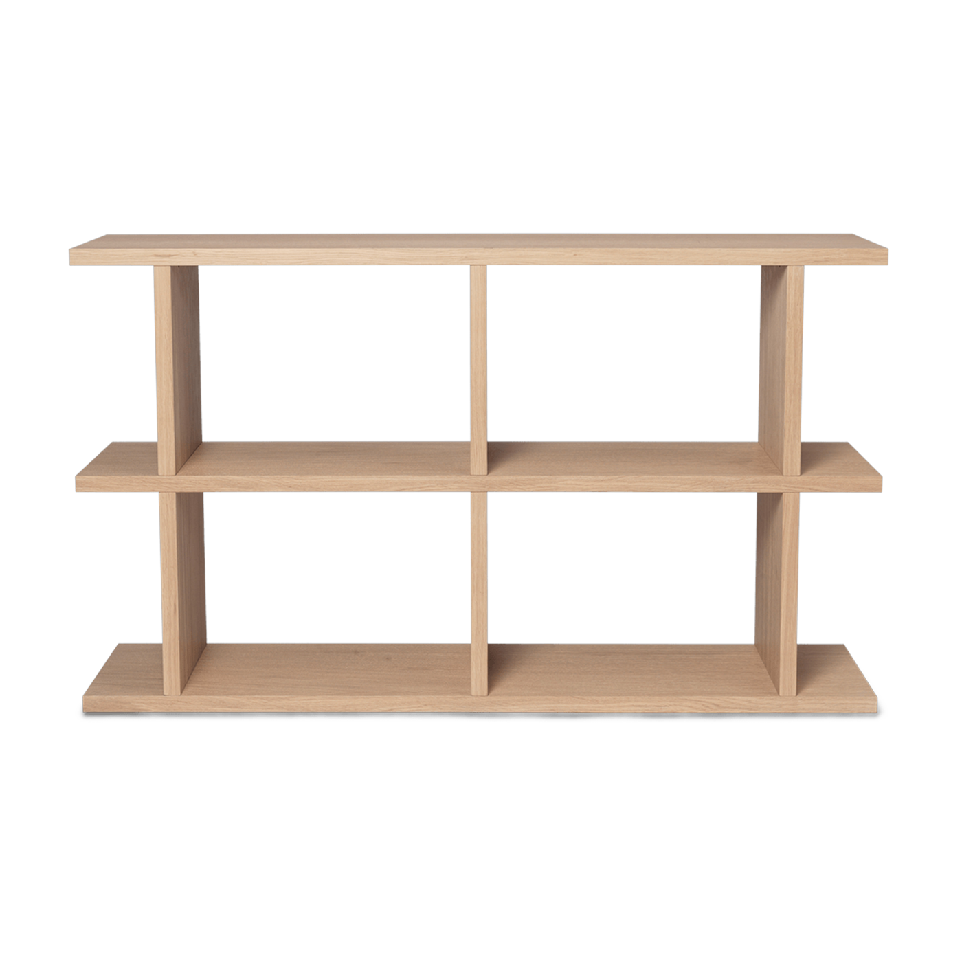 مكتبة بلوط طبيعي مصقول 122.5x72 سم Kona - Ferm Living