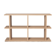 Bücherregal aus lackierter Natureiche 122, 5x72cm Kona - -. Ferm Living