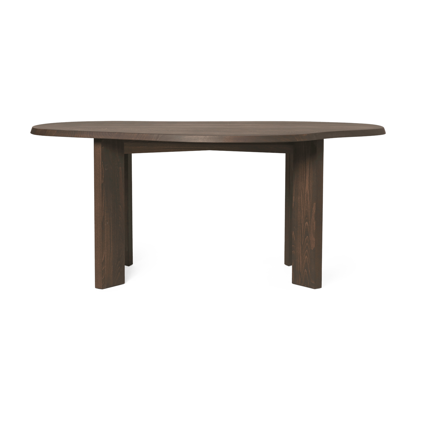مكتب خشب الزان الملون الداكن 90x73.9 سم Tarn - Ferm Living