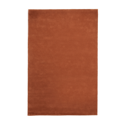 Rectangular red-brown wool tufted rug 160x250cm Stille - Ferm Living