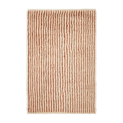 Off-white and reddish-brown wool rug 120x180cm Kami - Ferm Living