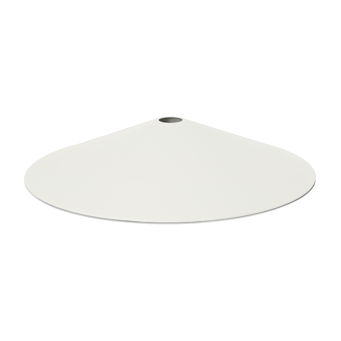 Abat-jour en fer peint par poudrage intérieur blanc 58cm Collect - Ferm Living