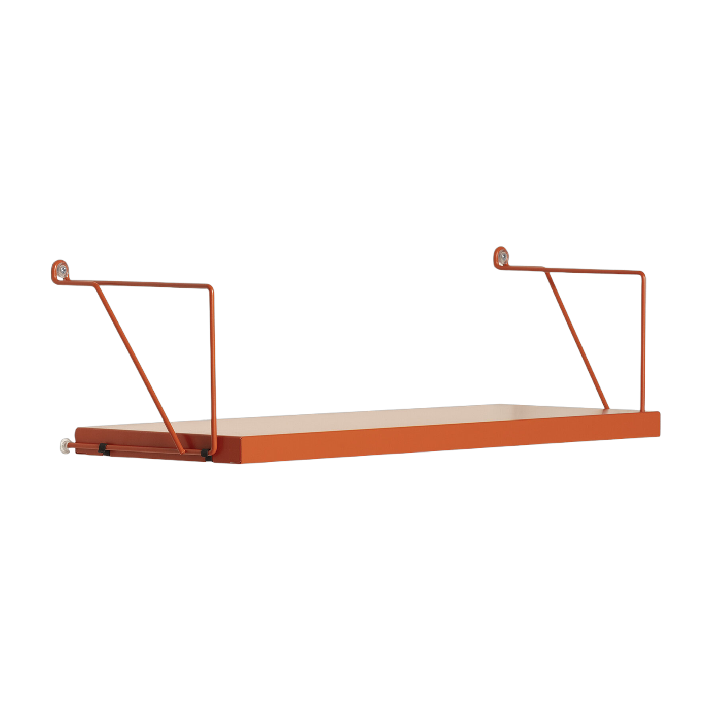 Tria Estantería de pared en acero lacado naranja - Mobles 114