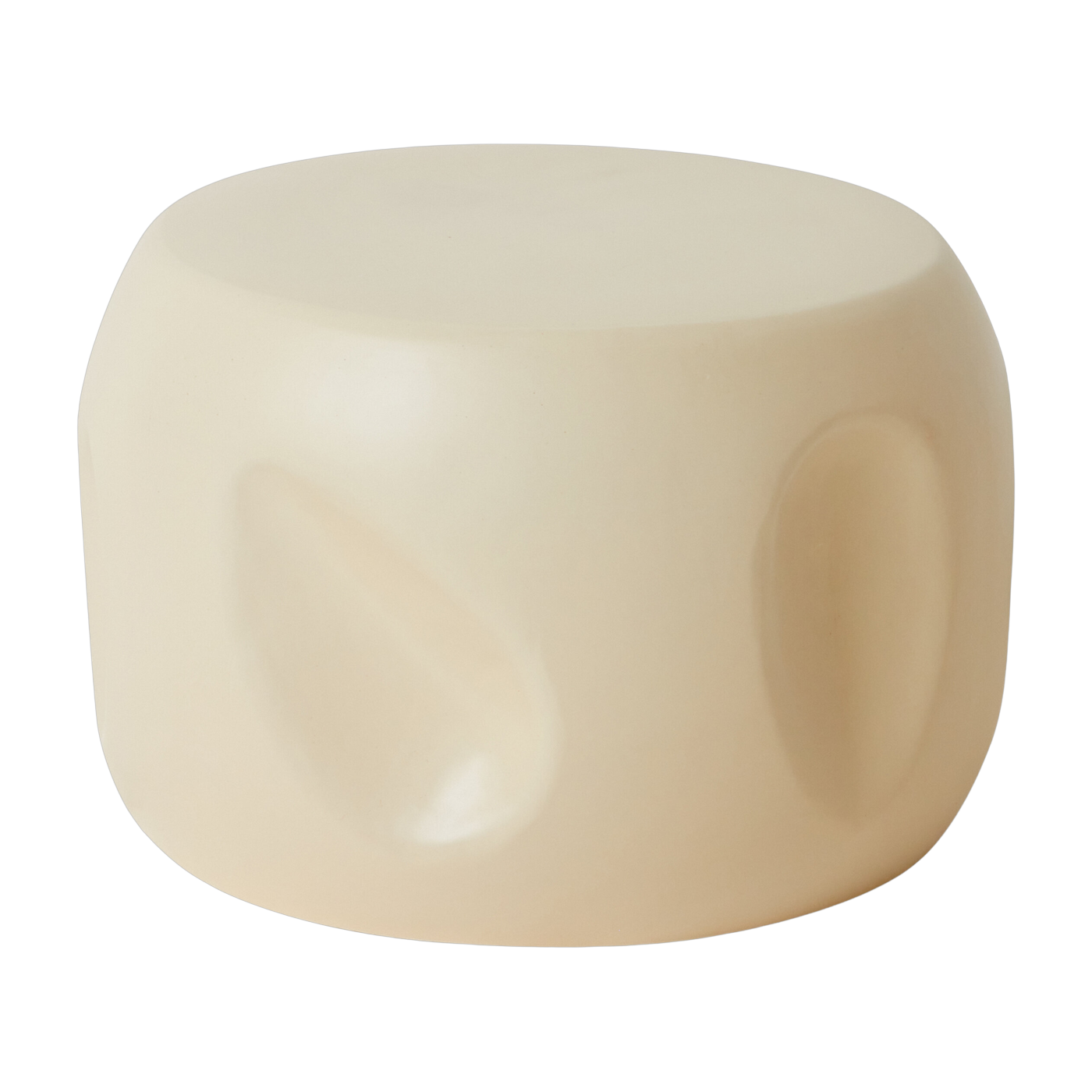 Beistelltisch aus Keramik Currents Shell -. HKLIVING