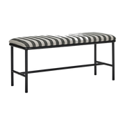 Hdtoda Black/Off-White Bench - House Doctor