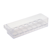 Refrigerator egg tray in white resin 37. 5x11cm - Yamazaki