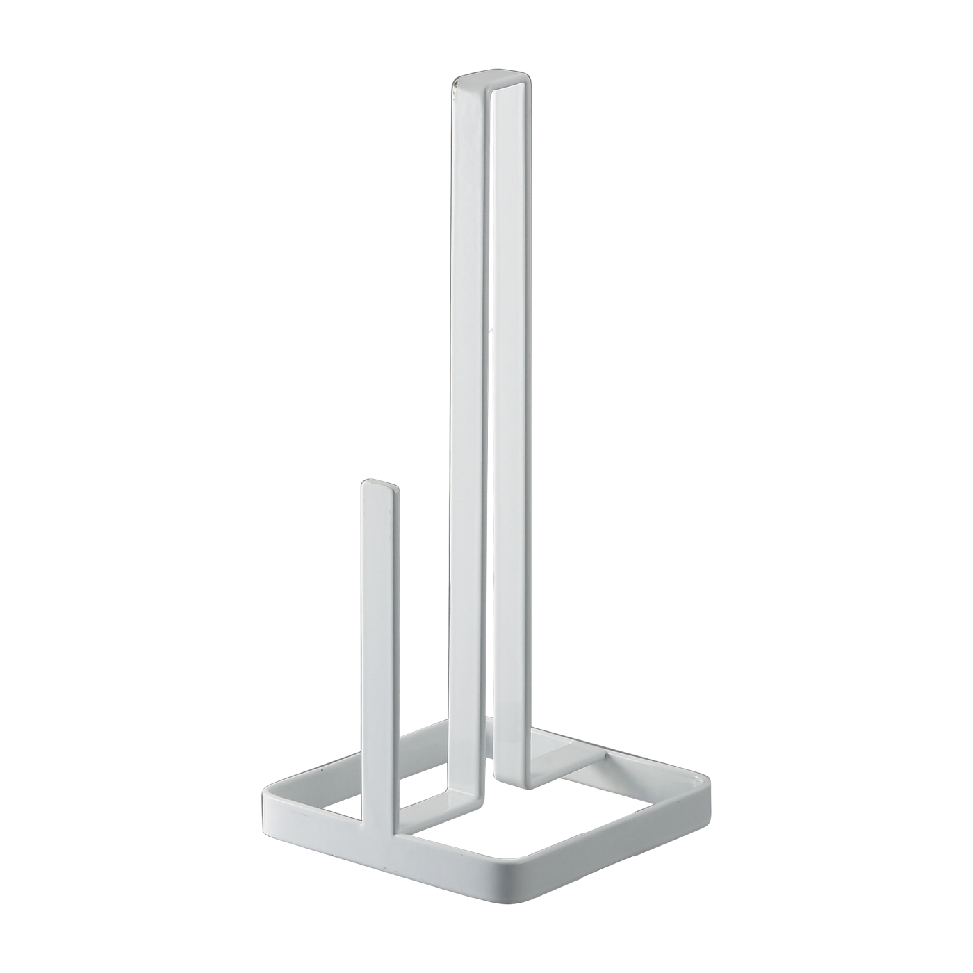 Porta asciugamani di carta in acciaio bianco - 26, 5 cm Yamazaki