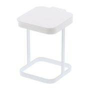 Bac à compost avec couvercle en résine blanche 16,7cm - Yamazaki