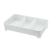 Plateau de cuisson en résine blanche 42x25cm - Yamazaki