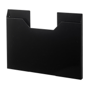 Rangement sets de table en acier noir 50,5x36,5cm - Yamazaki