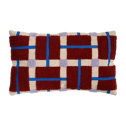 Plano Cuscino in cotone bordeaux 50x30cm - &Klevering
